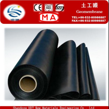 CE Approved negro 0.3-3.0mm HDPE / LDPE Geomembrane Liner, Geomembrana de PVC